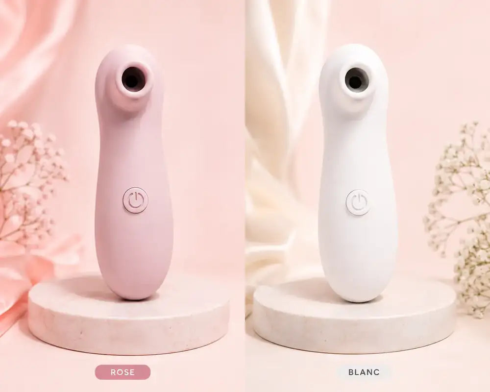 L'Essentielle en coloris rose et blanc