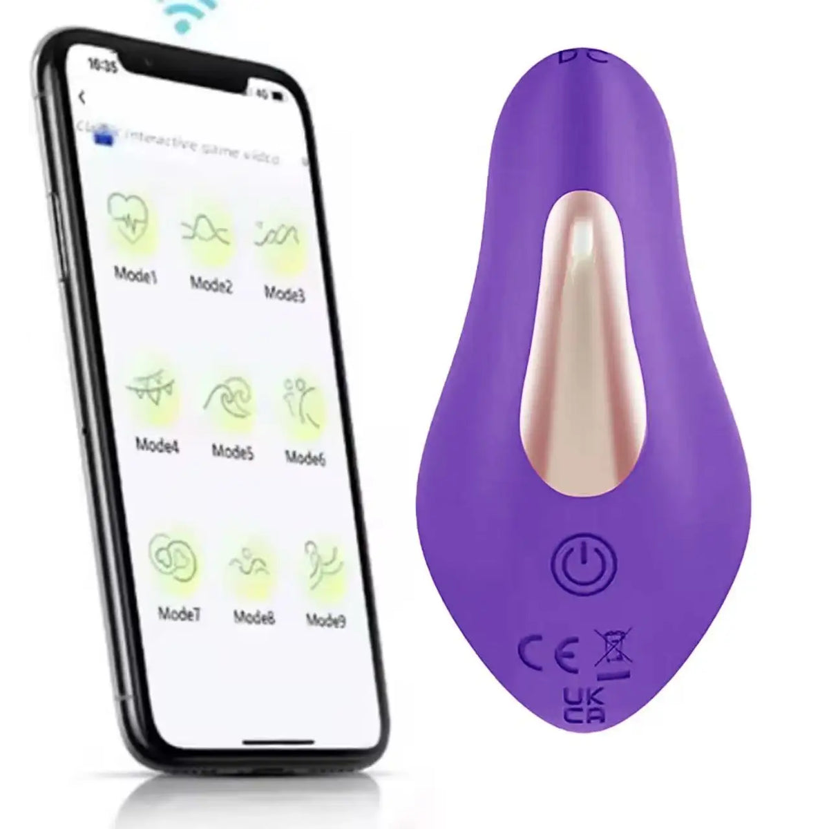 La Complice, stimulateur connecté à porter angietime – vue 1