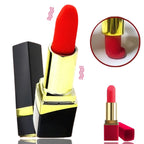 Le Rouge, mini vibromasseur rouge à lèvres angietime – vue 1